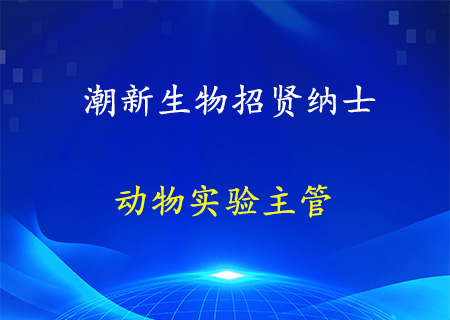 动物实验主管